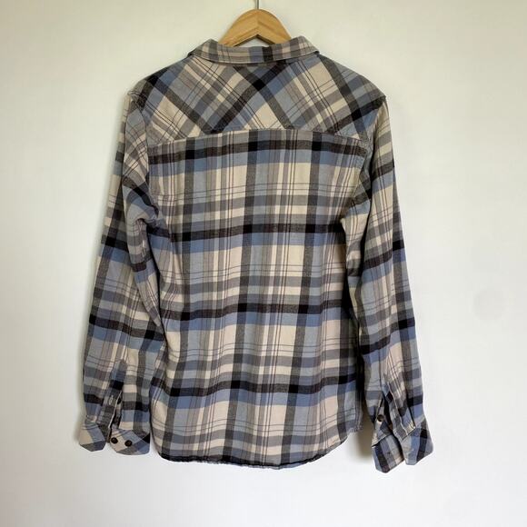 O'Neill Men's Button Up Plaid Flannel Standard Fit Shirt Medium - Picture 6 of 6